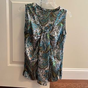 💙 Paisley Teal Tank